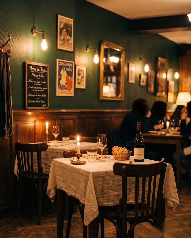 La salle du restaurant